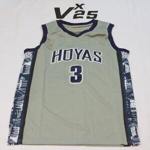 Men's Georgetown Hoyas Allen Iverson Throwback Basketball Jersey Size Large